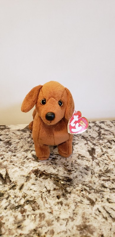 ty beanie baby frank the dachshund